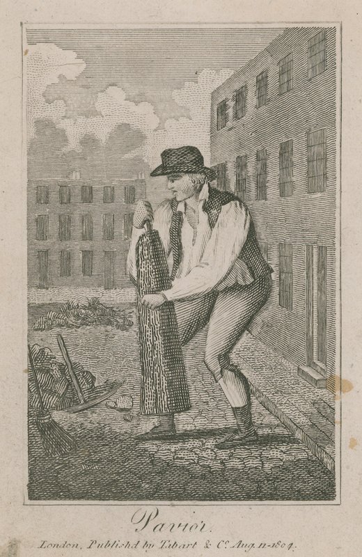 Un pavimentatore da English School