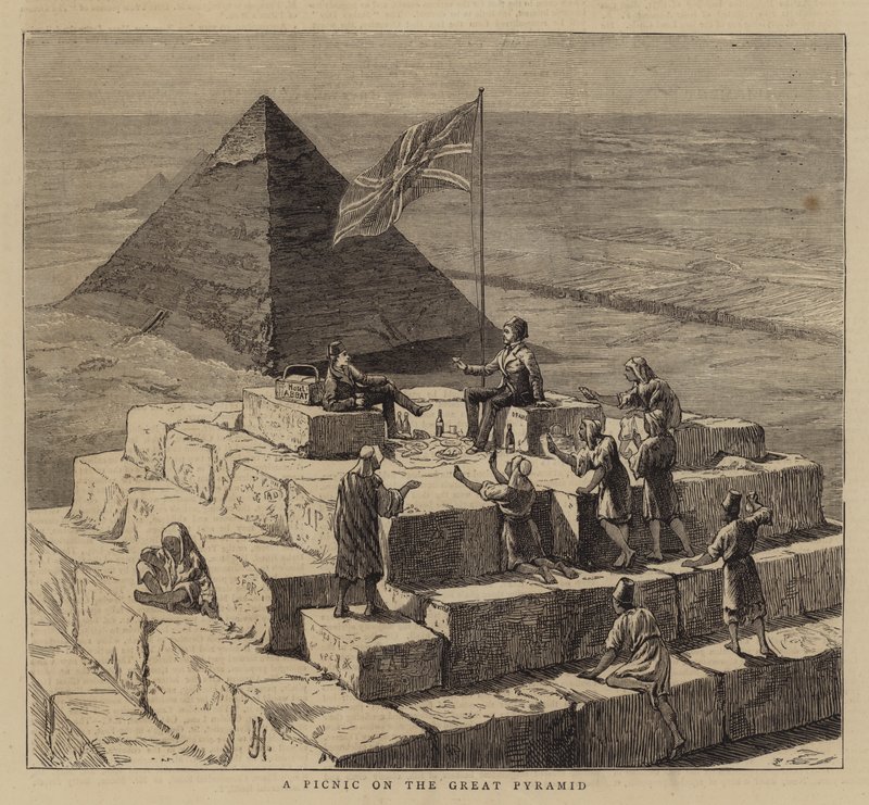 Un Picnic sulla Grande Piramide da English School