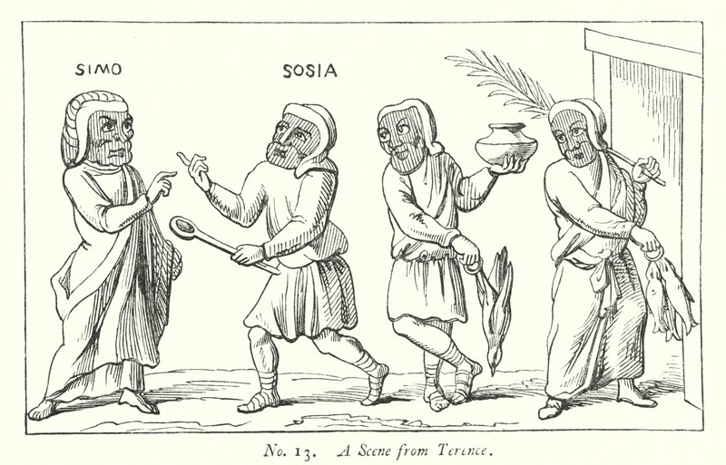Una scena da Terenzio da English School