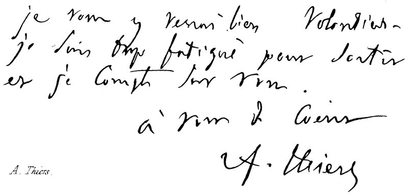 Adolphe Thiers da English School