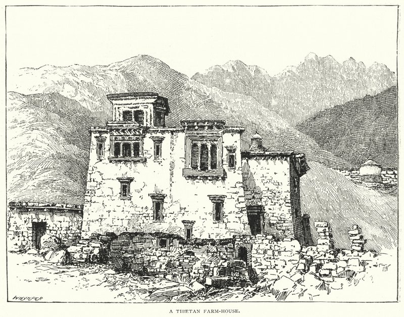 Una fattoria tibetana da English School