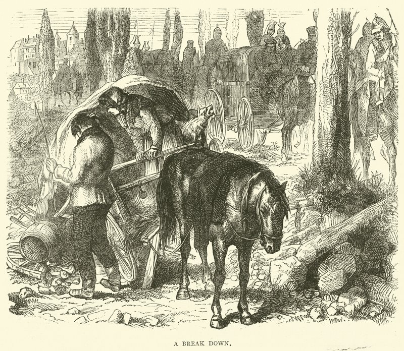 Un guasto, novembre 1870 da English School