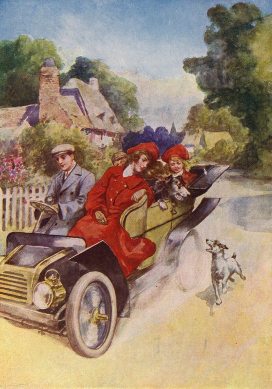 Una gioiosa corsa in auto da English School