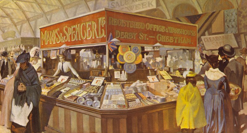Un successivo Market Hall Bazaar, l