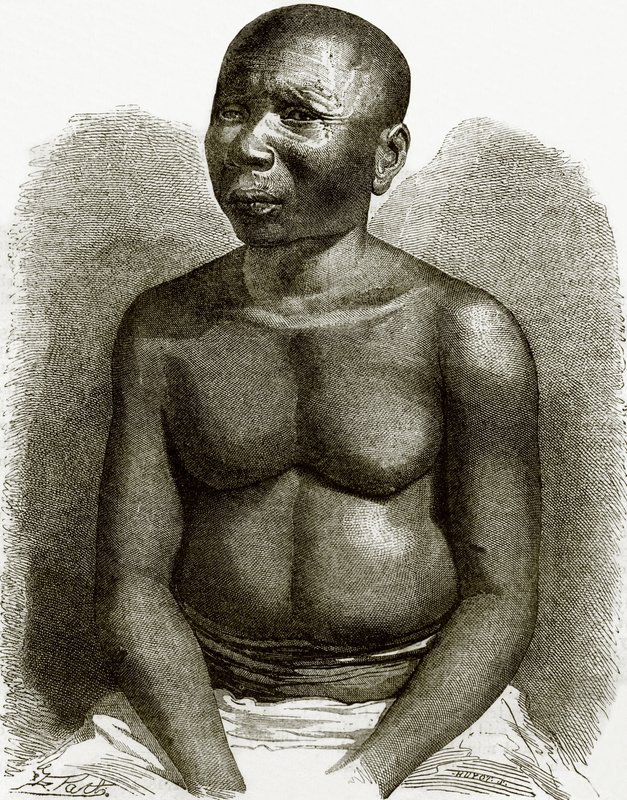 Un nativo delle isole Andamane da English School