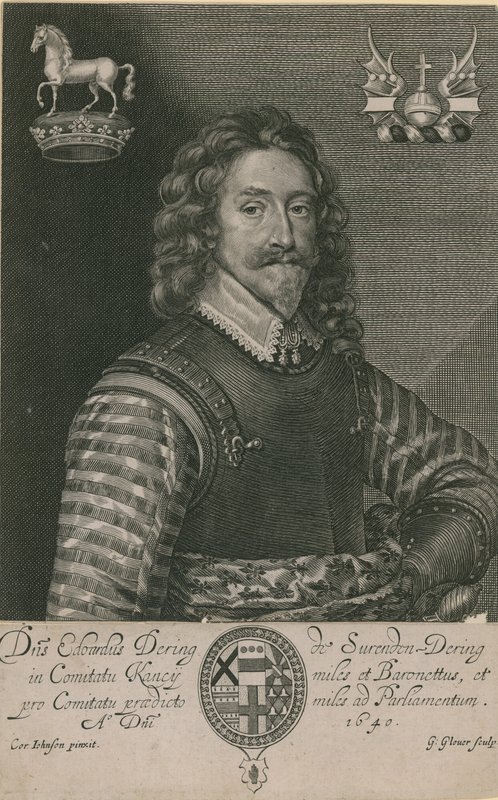 Ritratto di Sir Edward Dering da English School