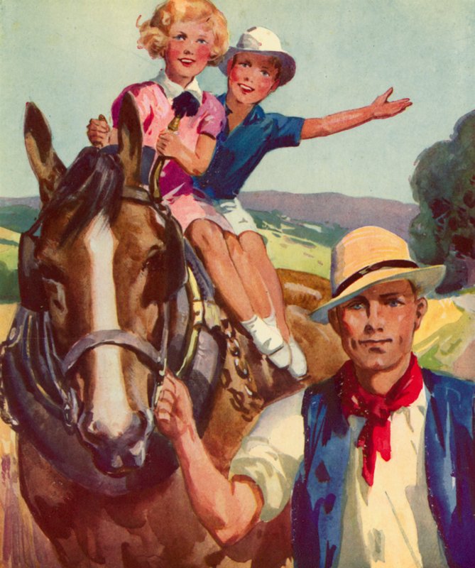 Una corsa a casa su vecchio Dobbin da English School