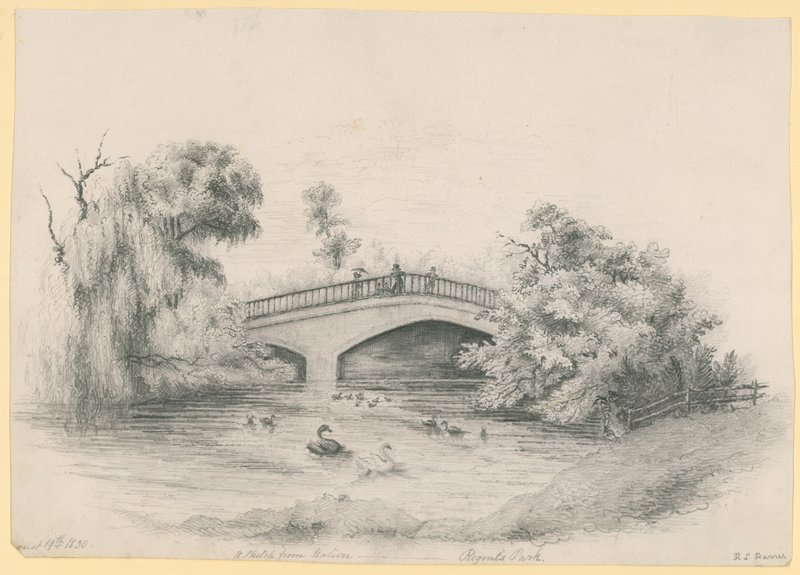 Uno schizzo dalla natura, Regents Park da English School