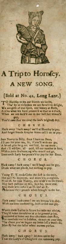 Un viaggio a Hornsey, Londra; canzone da English School