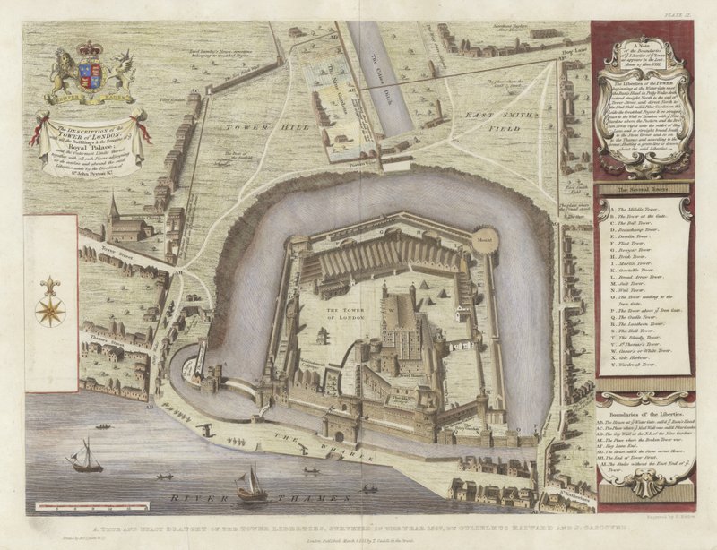 Un disegno vero e proprio delle Libertà della Torre da English School
