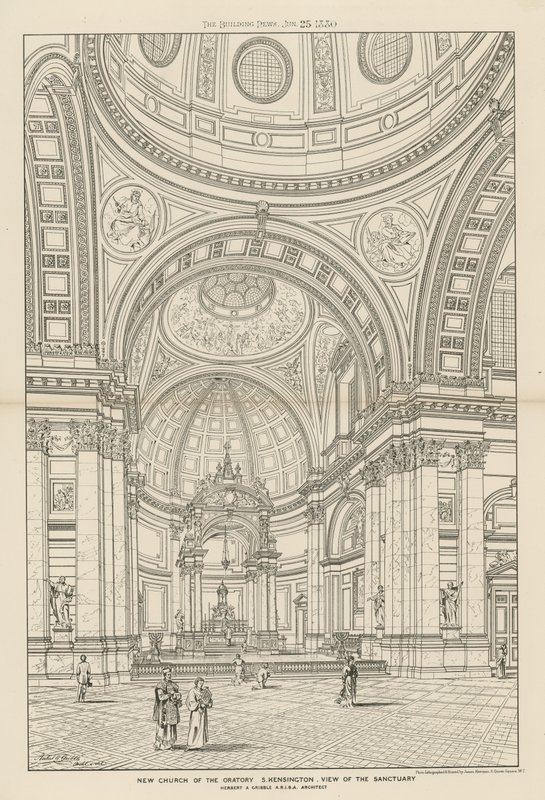 Veduta del Santuario nella nuova chiesa dell