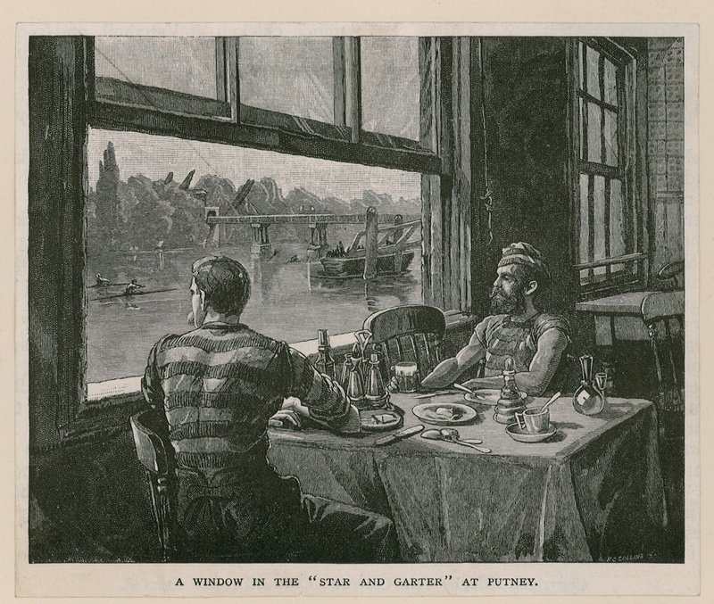Una finestra nello Star and Garter, Putney da English School