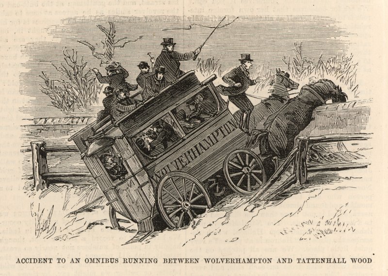 Incidente a un omnibus tra Wolverhampton e Tattenhall Wood da English School