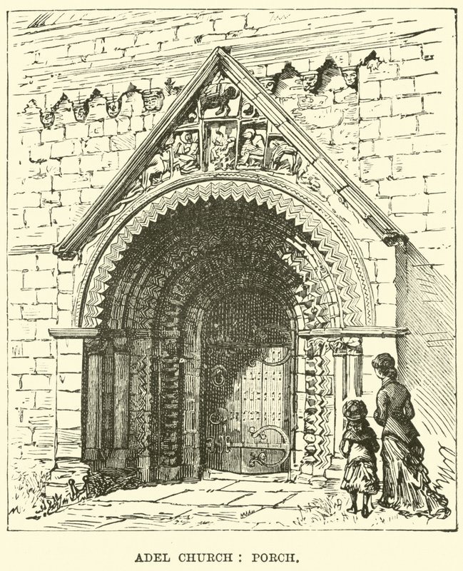 Chiesa di Adel, Portico da English School