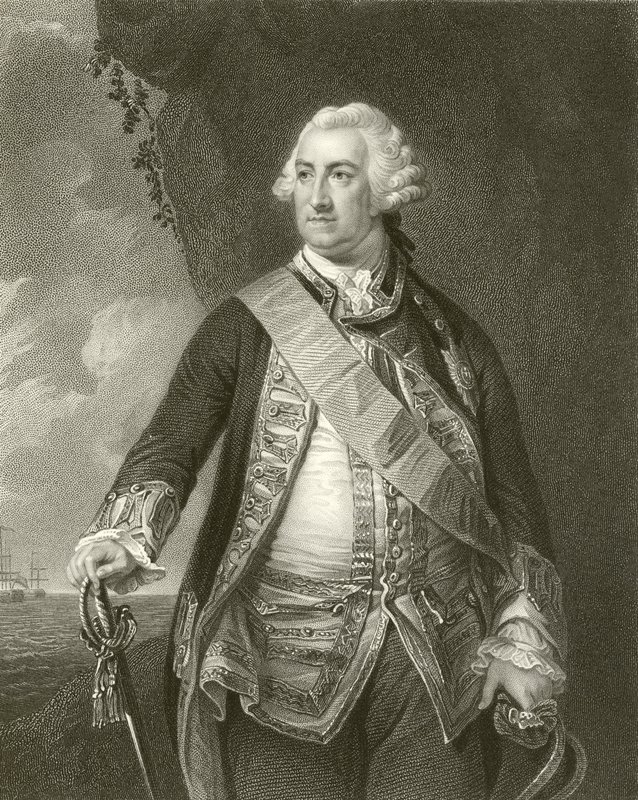 Ammiraglio Lord Hawke da English School