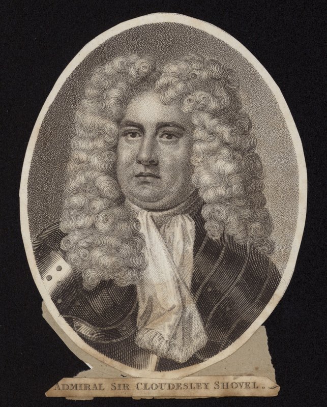 Ammiraglio Sir Cloudesley Shovell da English School