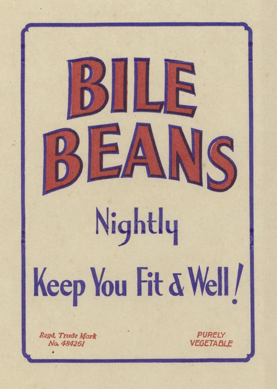 Pubblicità per Bile Beans da English School