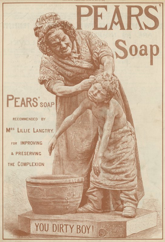 Pubblicità per il sapone Pears da English School