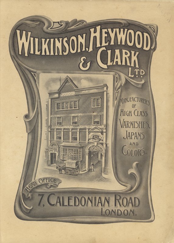 Pubblicità per Wilkinson, Heywood & Clark Ltd da English School