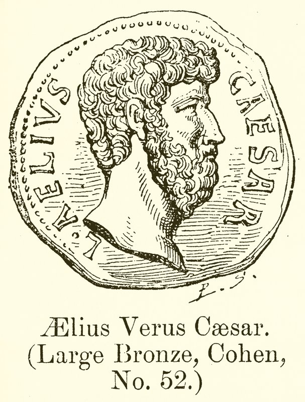 Elio Vero Cesare. (Grande bronzo, Cohen, n. 52) (incisione) da English School
