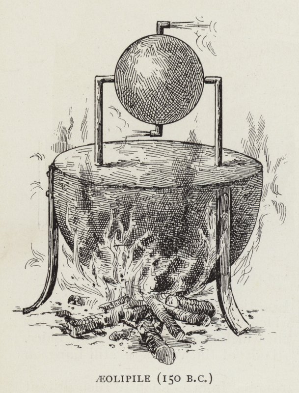 Aeolipile (150 a.C.) da English School