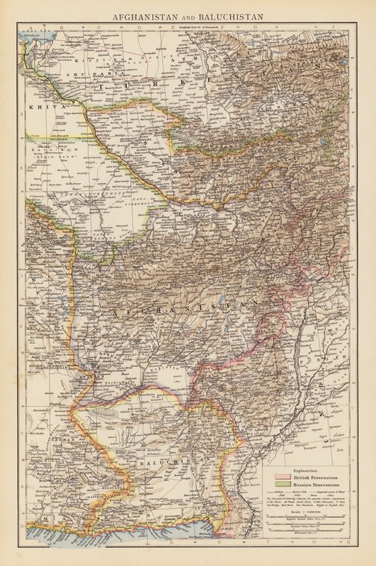 Afghanistan e Baluchistan da English School