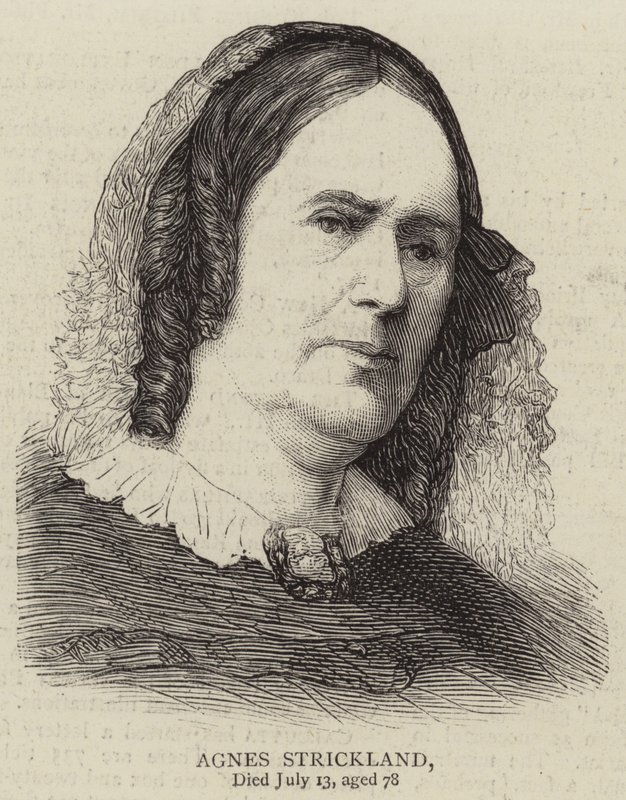 Agnes Strickland (incisione) da English School