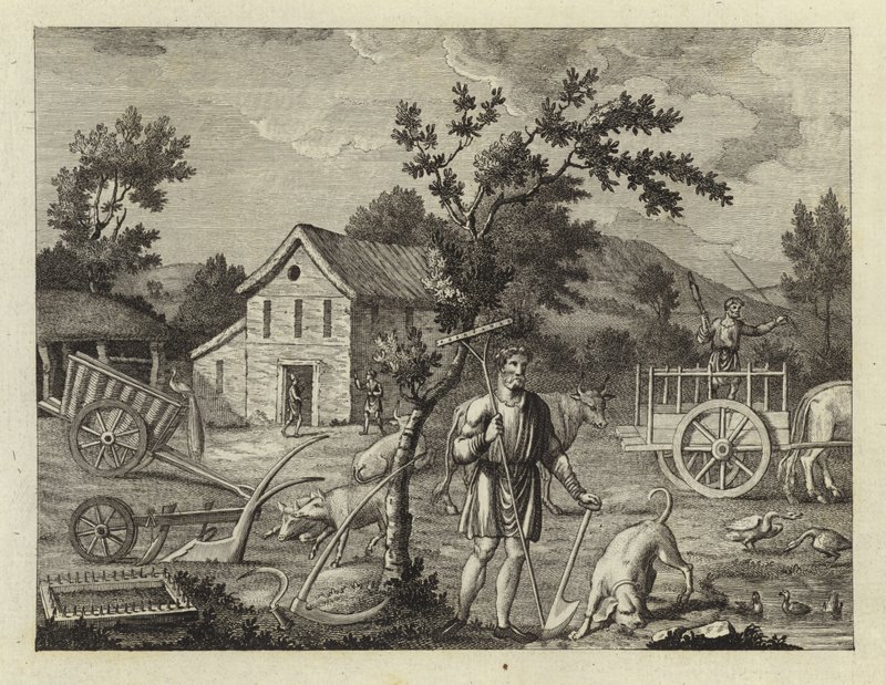 Agricoltura degli Anglo-Sassoni da English School