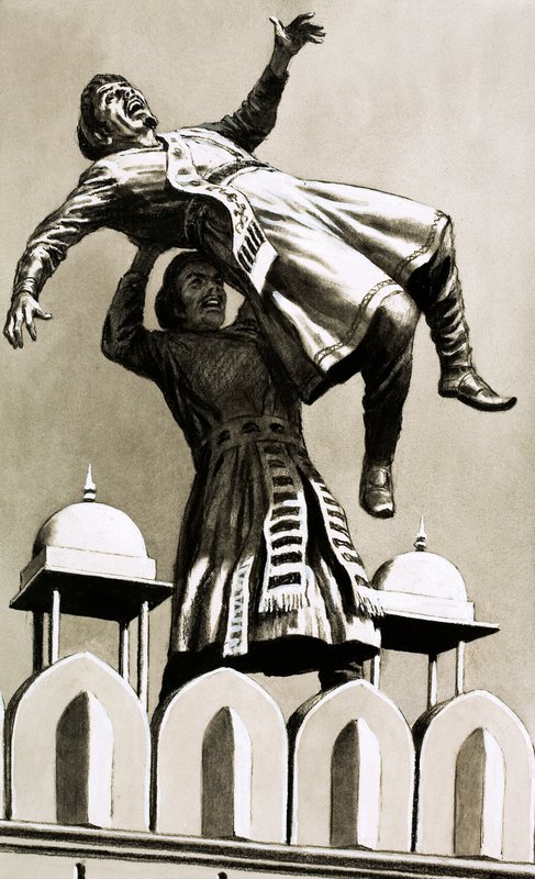 Akbar, Re di Hindustan, gettò l