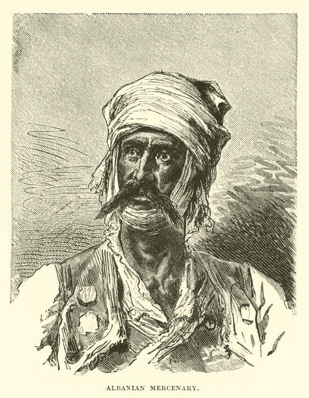 Mercenario albanese da English School