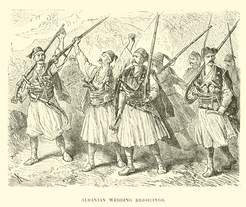 Festeggiamenti di nozze albanesi da English School