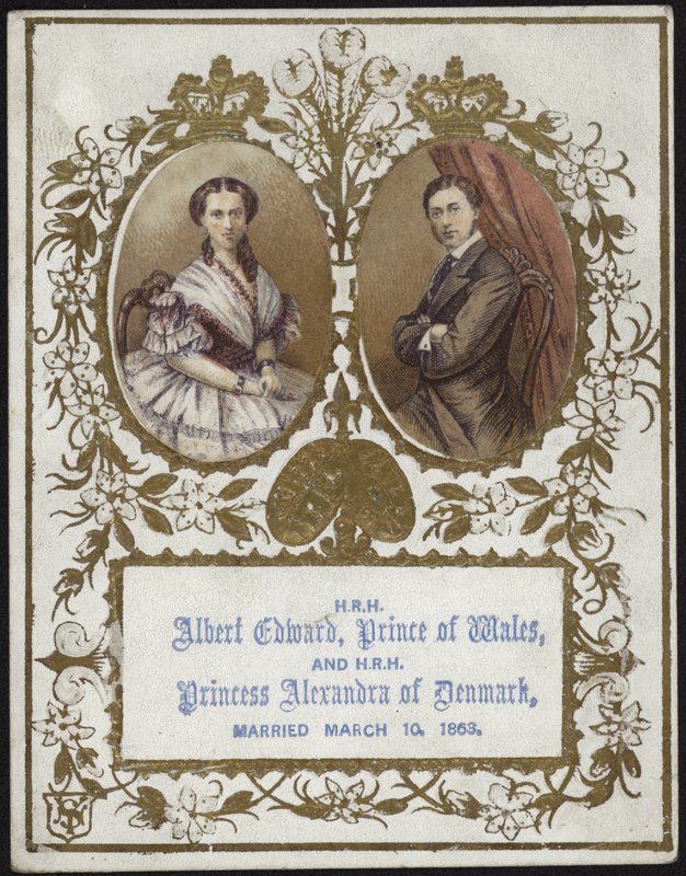 Albert Edward, Principe di Galles, e Principessa Alexandra di Danimarca da English School