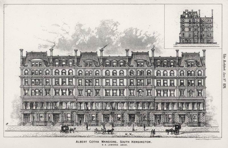 Albert Gotha Mansions, South Kensington da English School