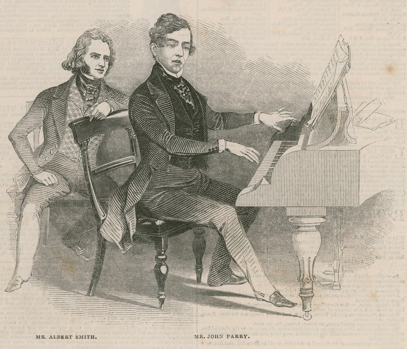 Albert Smith e John Parry da English School