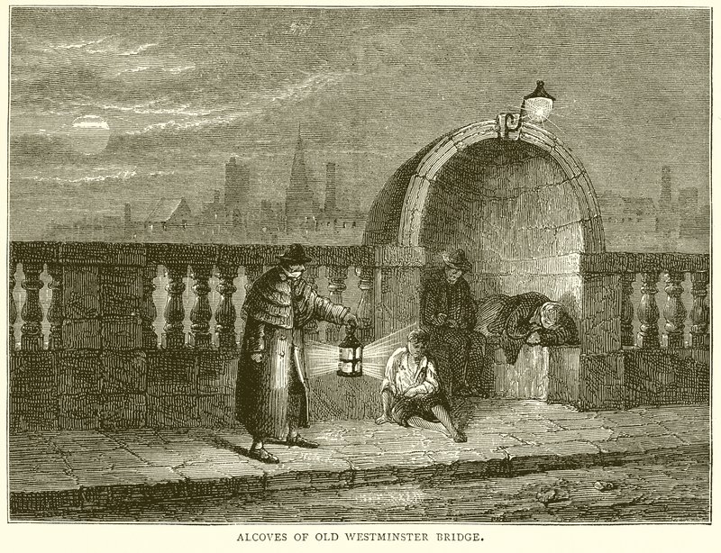Alcove del Vecchio Ponte di Westminster da English School
