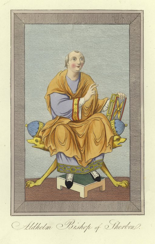Aldhelm, Vescovo di Sherborne da English School