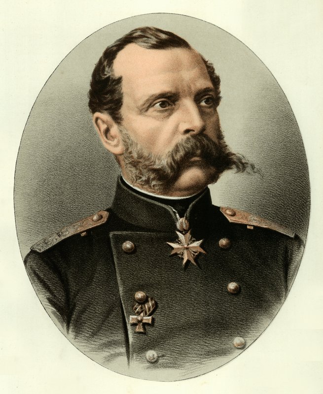 Alessandro II, Zar di Russia da English School