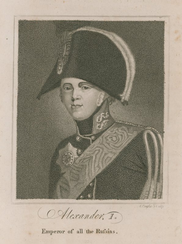Alessandro I, Imperatore di tutte le Russie da English School