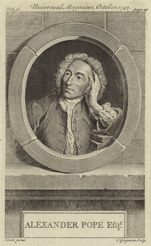 Alexander Pope, Esquire da English School