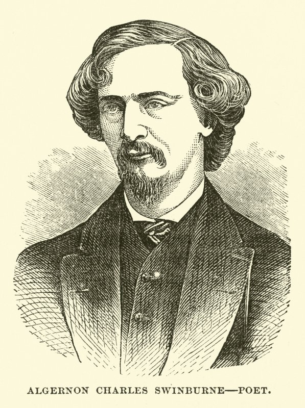 Algernon Charles Swinburne, Poeta da English School