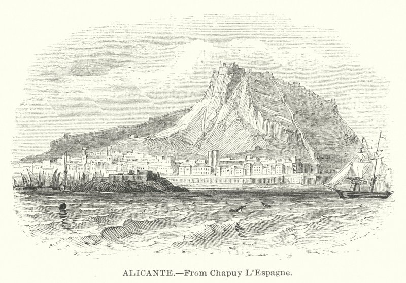Alicante (incisione) da English School