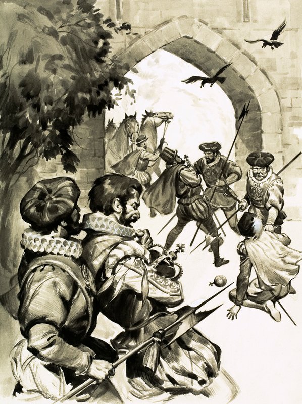 Tutti i piani elaborati del capitano Blood per rubare la corona d