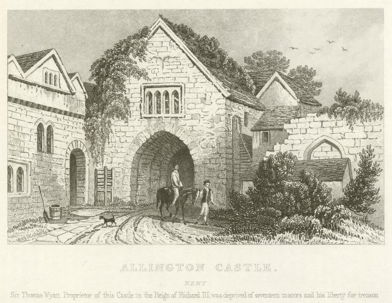 Castello di Allington, Kent da English School