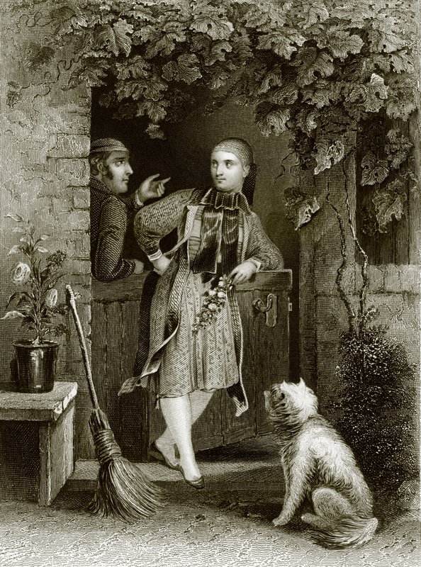 Ragazza di Altenburg da English School