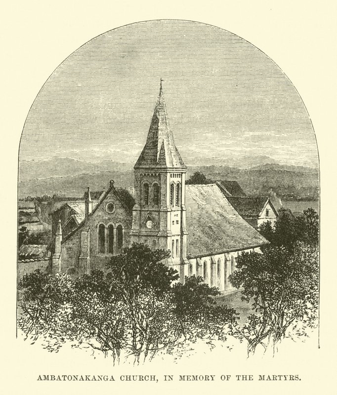 Chiesa di Ambatonakanga, in memoria dei martiri da English School