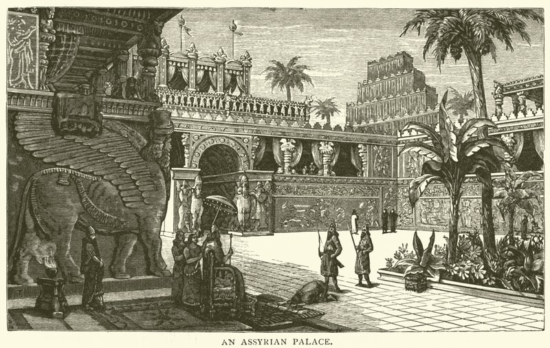 Un palazzo assiro da English School