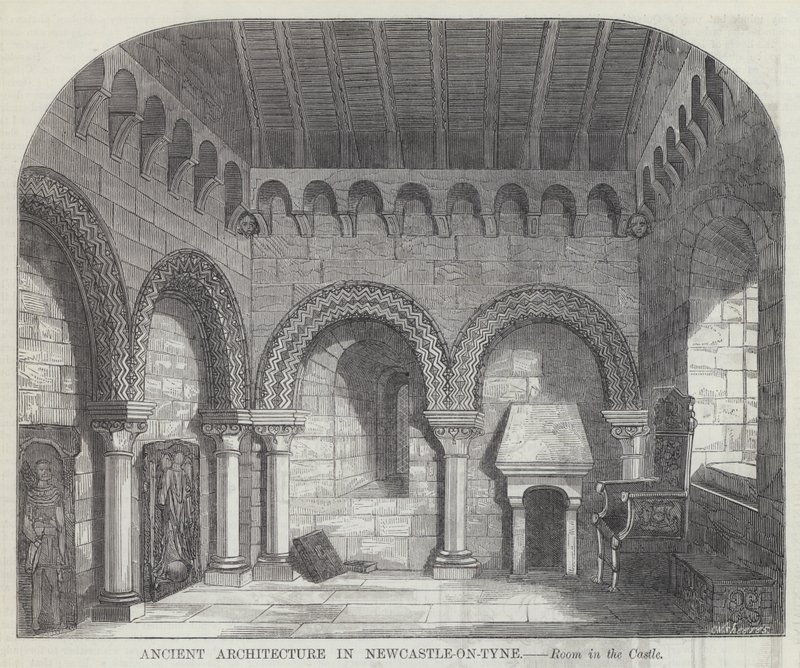 Architettura Antica a Newcastle-on-Tyne da English School