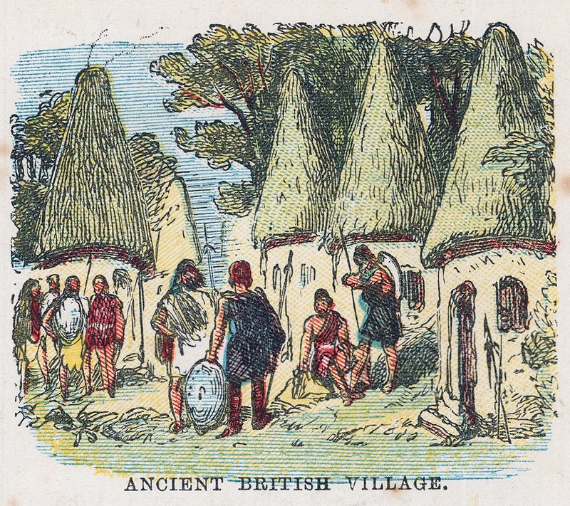 Villaggio britannico antico da English School