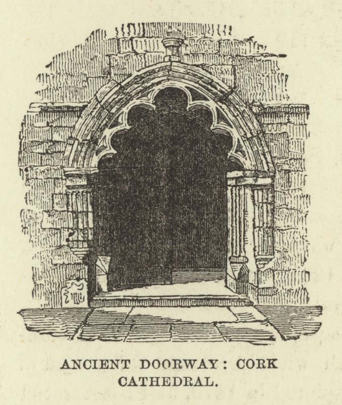 Antico portale, Cattedrale di Cork da English School