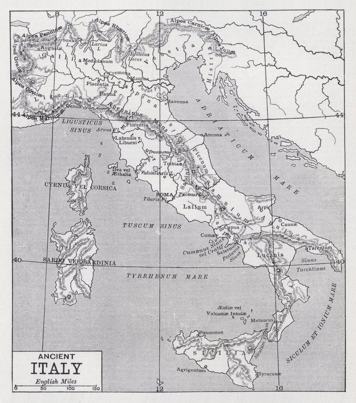 Italia antica da English School